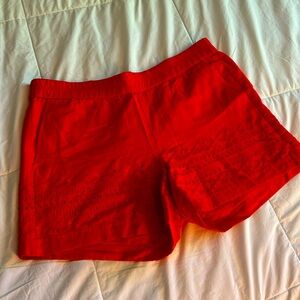 Red/Orange shirts by JCrew. Size XS. Front and back pockets.